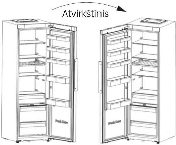 HISENSE RL3K370SAFC - Reversinis duris - 1