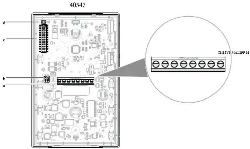 40547 d c b a CH12V1 MAL2FP M