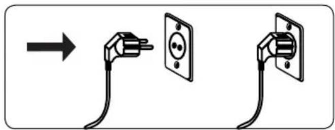 SHARP ES-NFB814CWDA-EE - Elektriühendus - 1