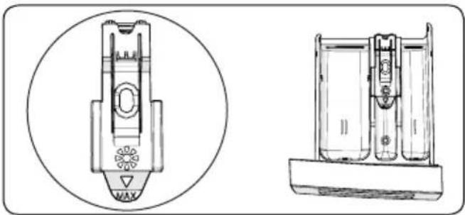 SHARP ES-NFB814CWDA-EE - Основний відсік для мийного засобу - 2