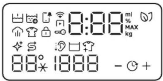 8:08 ml % MAX kg 88° 1888 - +
