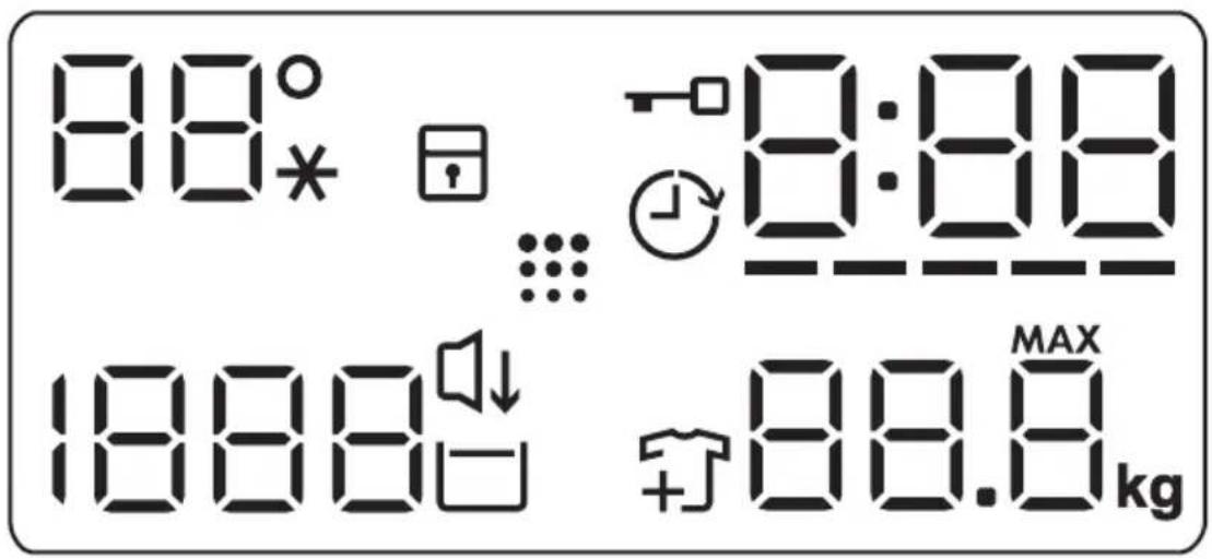 ELECTROLUX EWS6326DE - Ekranas - 1