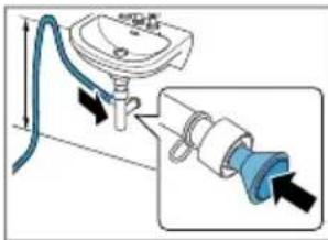 BOSCH WQG2420IDN - Äravool sifooni. Kinnitage - 1