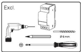 Excl. Ø 6 mm