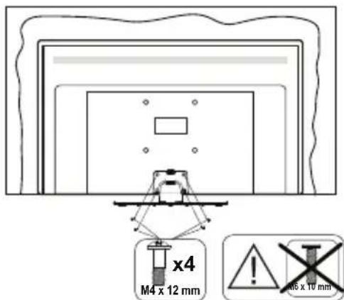 PANASONIC TV-65W85BEZ - Aluse paigaldamine - 2