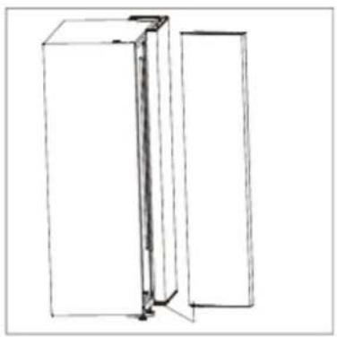 BEKO SBS350 - Eemaldage uksed - 3
