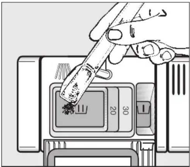 MIELE G 4100 SCU CLST - Pesuaineen annostus - 2