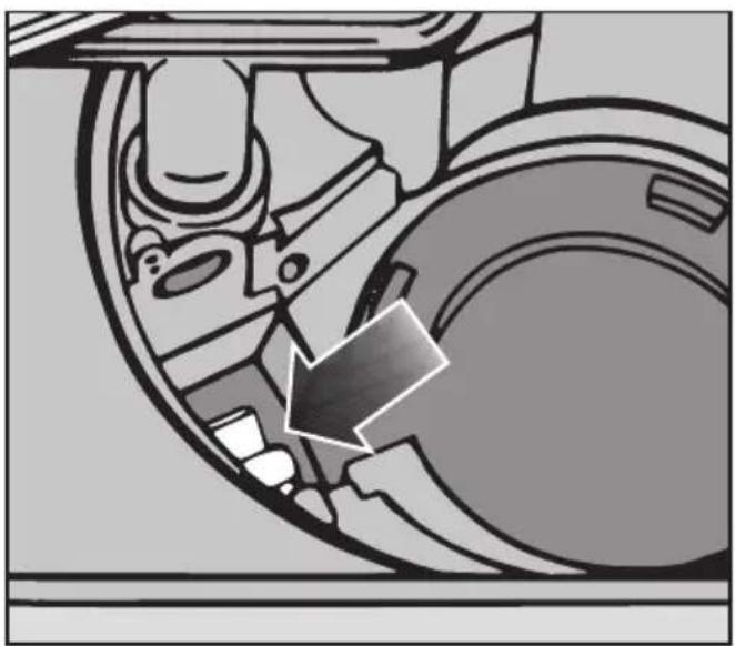 MIELE G 4100 SCU CLST - Poistopumpun ja takaiskuventtiilin puhdistus - 2