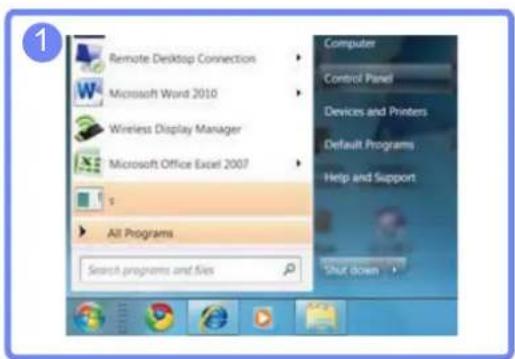 SAMSUNG SyncMaster LS23C45KBS - Ändra ljudinställningarna i Windows - 1