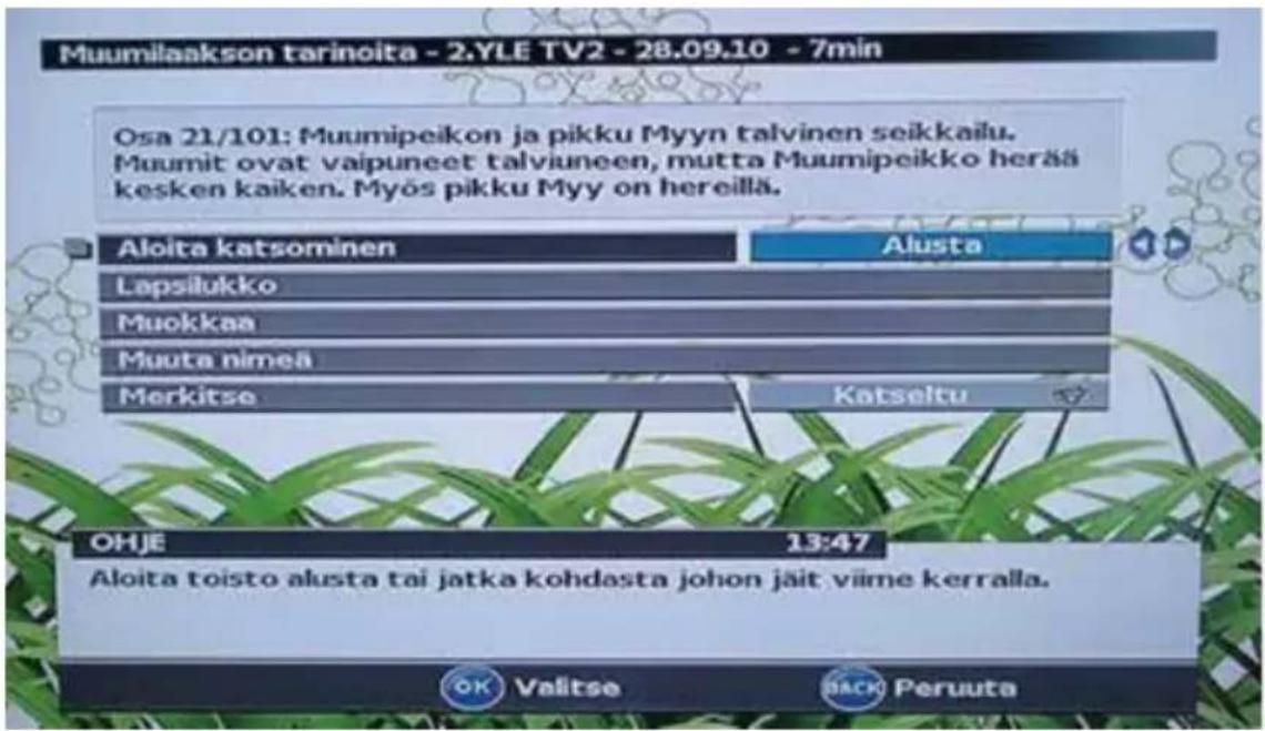 Muumilaakson tarinoita - 2.YLE TV2 - 28.09.10 - 7min Osa 21/101: Muumipeikon ja pikku Myyn talvinen seikkailu. Muumit ovat vaipuneet talviuneen, mutta Muumipeikko herää kesken kaiken. Myös pikku Myy on hereillä. Aloita katsominen Alusta Lapsilukko Muokkaa Muuta nimeä Merkitse Katseltu OHJE 13:47 Aloita toisto alusta tai jatka kohdasta johon jäit viime kerralla.