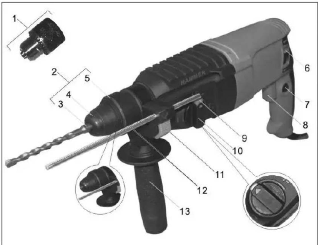 Malmbergs AV226 - MASKINENS KOMPONENTER - 1