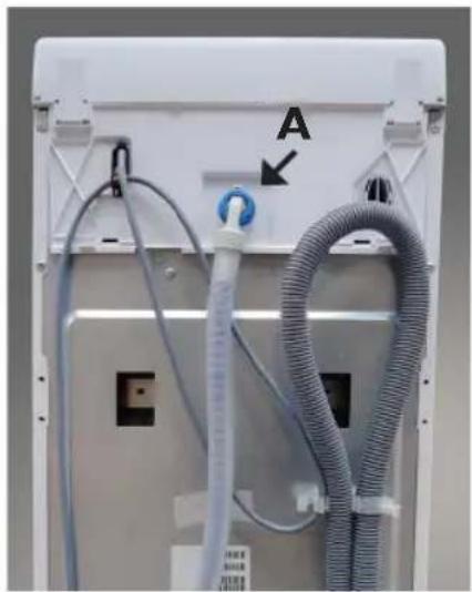 WHIRLPOOL AWE 9070 - Vedenottoletkun kiinnittäminen - 1