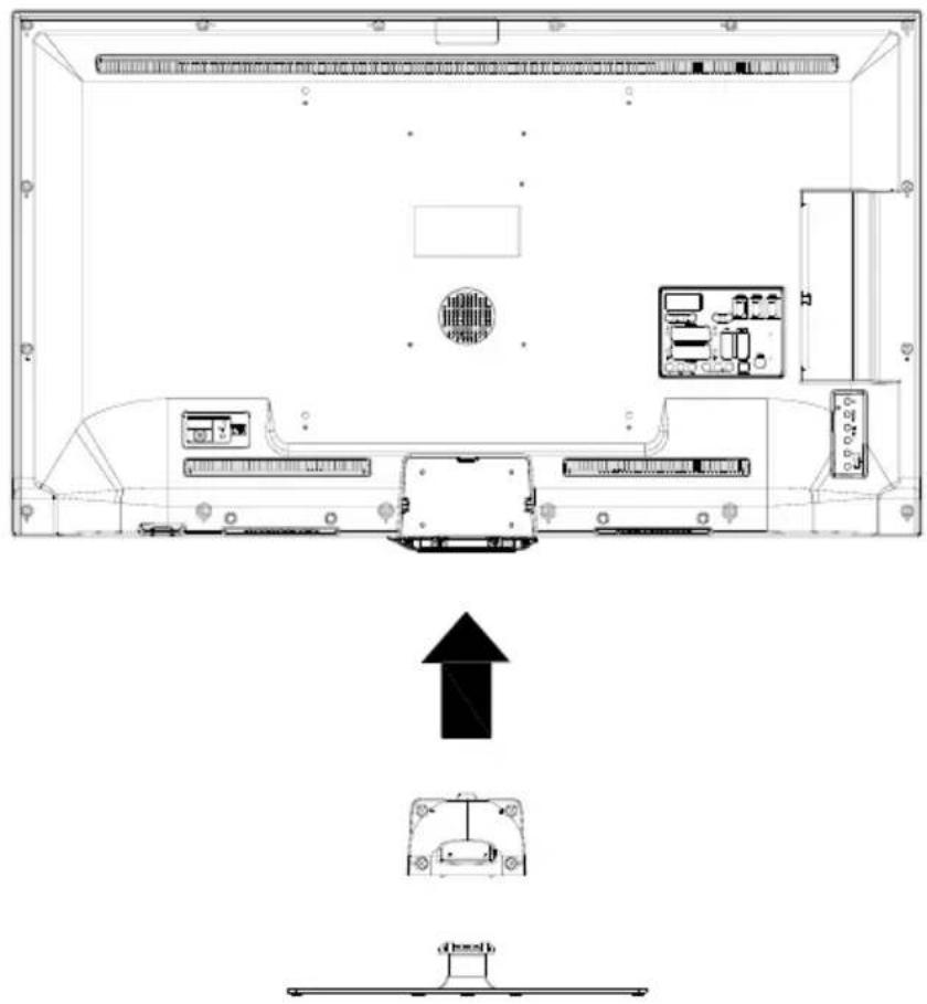 SHARP LC-42LE758EN - Jalustan asennus - 1
