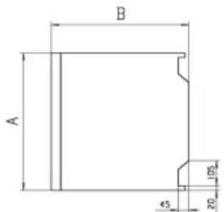 B A 45 105 20