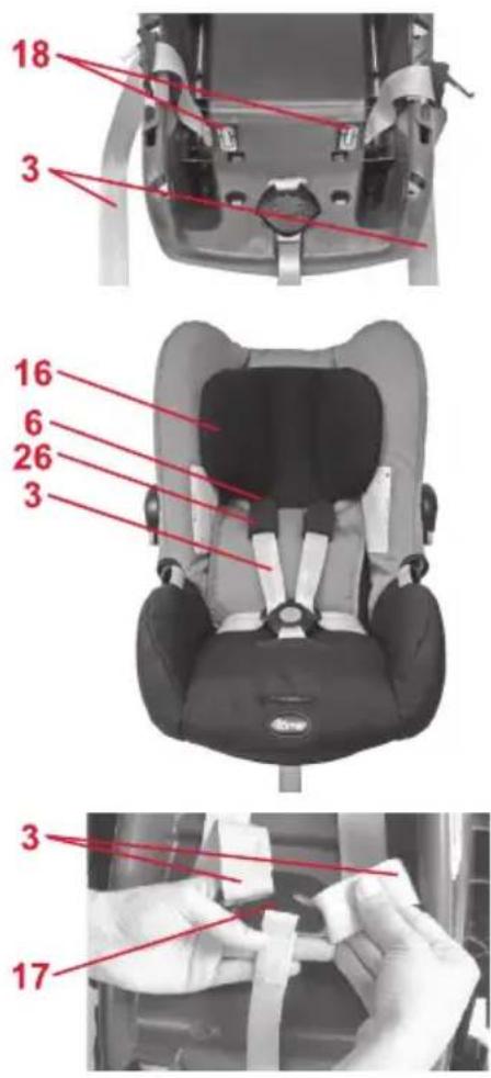BRITAX BABY-SAFE plus - Vöiden asentaminen - 2