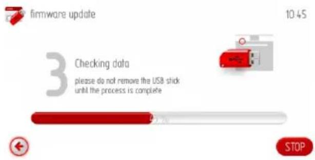 GRAM IOP 12699-92 X - Päävalikko \ Firmware update - 5