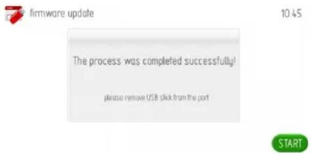 GRAM IOP 12699-92 X - Päävalikko \ Firmware update - 6