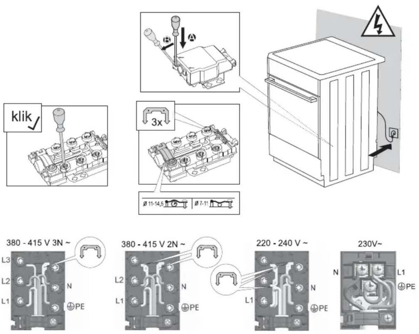 GORENJE K617E14WKD - ASENNUS- JA LIITÄNTÄOHJEET - 4