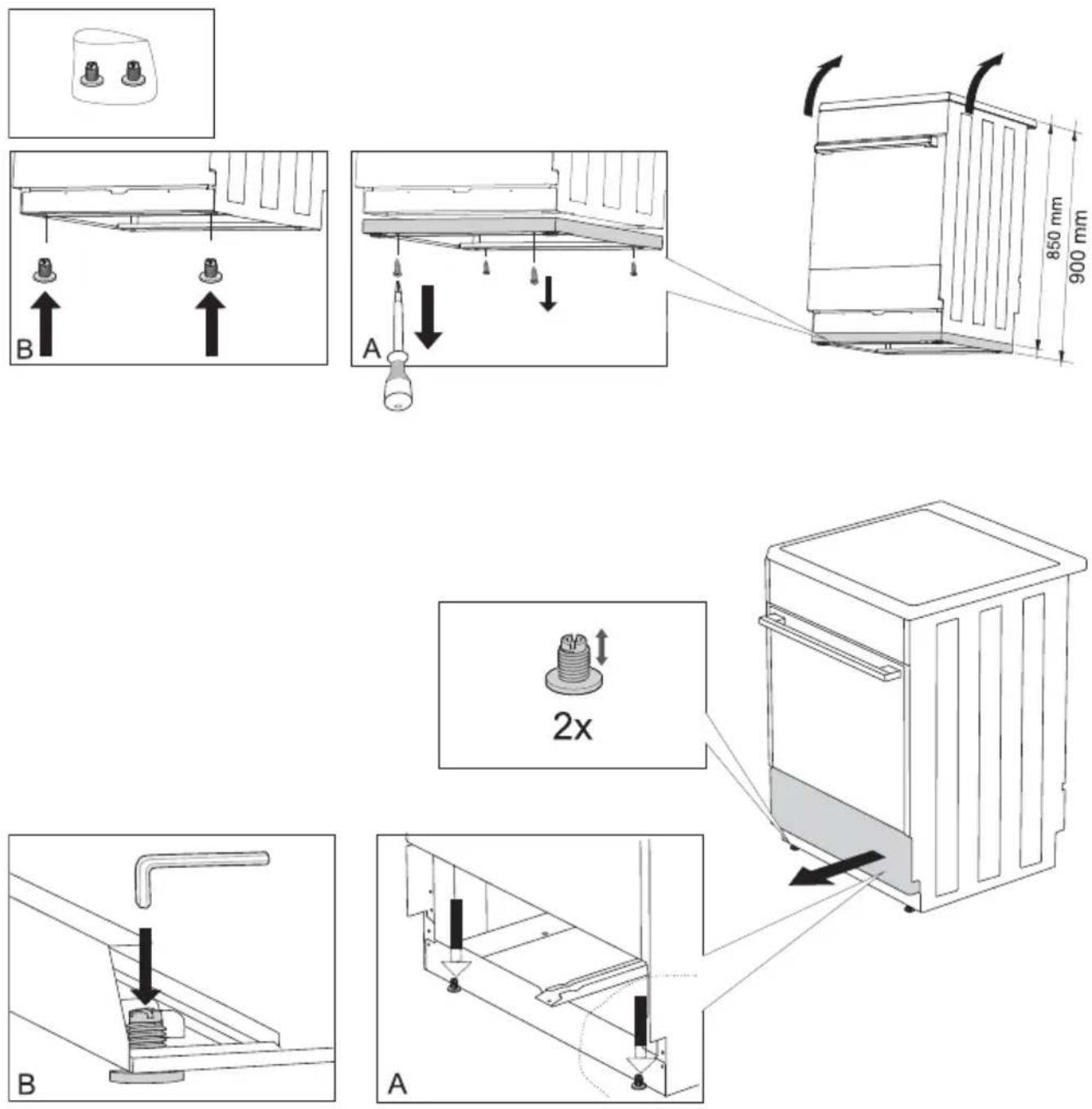 GORENJE K617E14XKD - ASENNUS- JA LIITÄNTÄOHJEET - 3