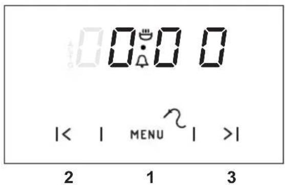 0:00 |< | MENU >| 2 1 3