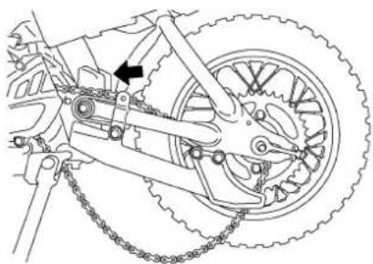 YAMAHA TT-R50 (2010) - WARNING - 4