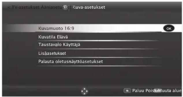 GRUNDIG 40 VLE 8435 BP - Kuva-asetukset - 1
