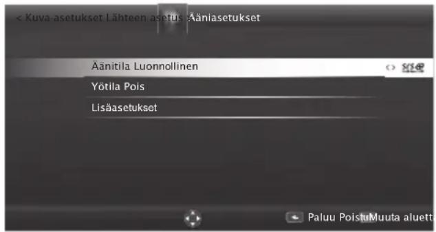 GRUNDIG 40 VLE 8435 BP - Ääniasetukset - 1