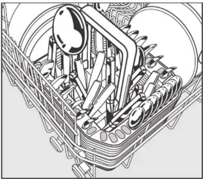 MIELE G 4911 SCU - Ruokailuvälinekori (astianpesukone-mallin mukaan) - 1