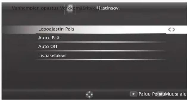 GRUNDIG 55 VLE 8460 BP - Ajastinasetukset - 1