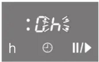 : 0h h ⏱ II/▶