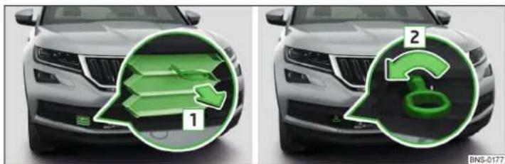 SKODA Kadiaq (2017) - Huomautus - 1