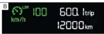B LIM km/h 100 600 ltrip 12000km