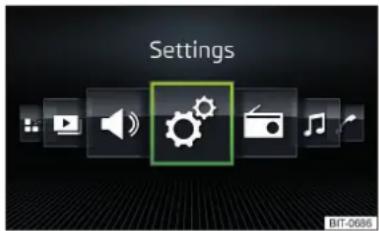 SKODA Kadiaq (2017) - Infotainment-valikot - 1
