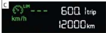 C LM km/h --- 600 ltrip 12000km