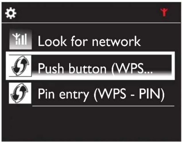 PHILIPS SWV5555 - WPS-PBC:n ottaminen käyttöön MCi730-laitteessa - 1