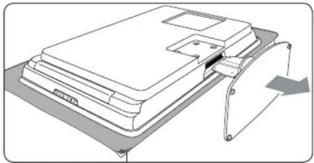 PHILIPS DLC2404 - Vaihe 1 Hanki VESA-yhteensopiva seinäteline - 3