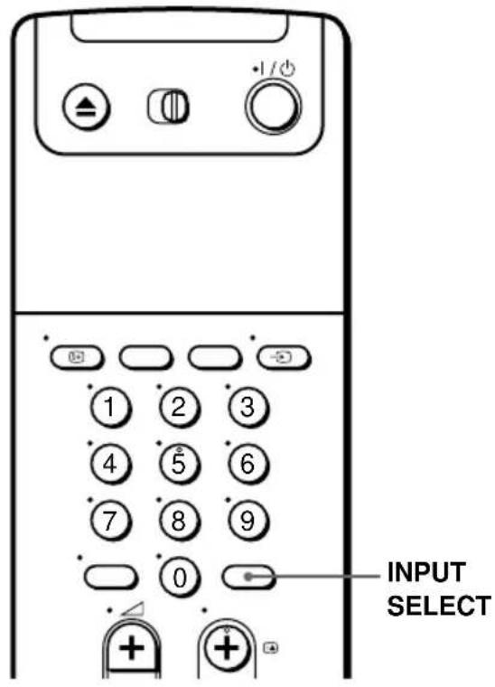 ·1/0 INPUT SELECT