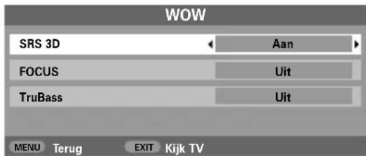 TOSHIBA Regza 32C3500P - WOW™-geluidseffect - 1