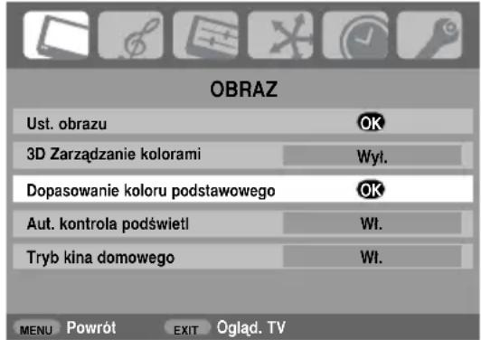 TOSHIBA Regza 32C3500P - Dopasowanie koloru podstawowego - 1