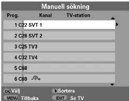 TOSHIBA Regza 32C3500P - Hoppa över kanaler - 1