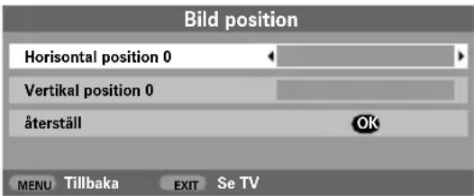 TOSHIBA Regza 32C3500P - Bildposition - 2