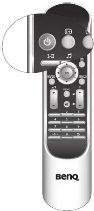 BENQ VL3735 - Test the remote control - 1