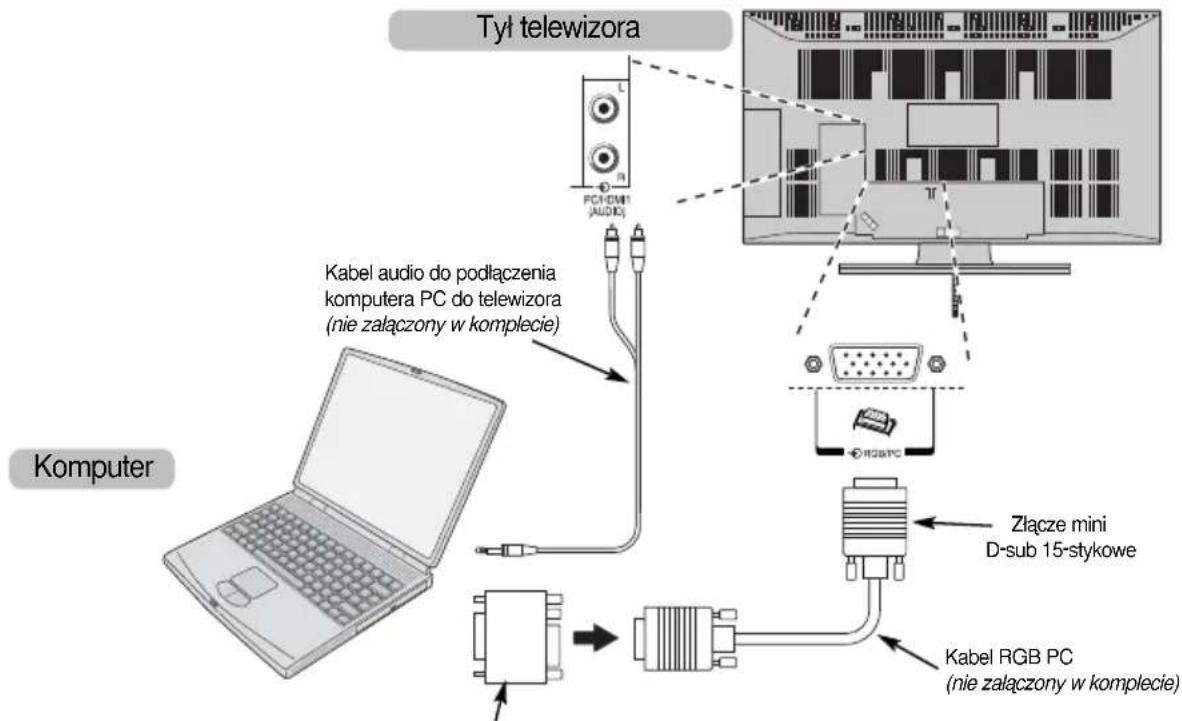 TOSHIBA C3250 - Podłączenie komputera - 1