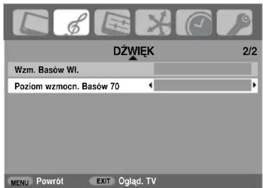 TOSHIBA C3250 - Wzmocnienie basów - 1