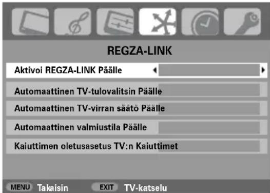 TOSHIBA C3250 - REGZA-LINKin käyttöönotto - 1