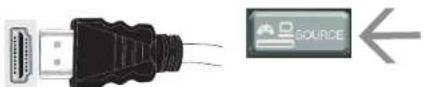 Finlux 50FLHK242BWG - HDMI input - 1