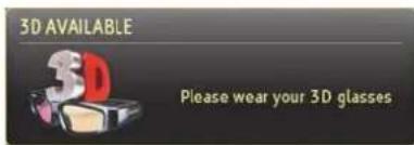 3D AVAILABLE 3D Please wear your 3D glasses