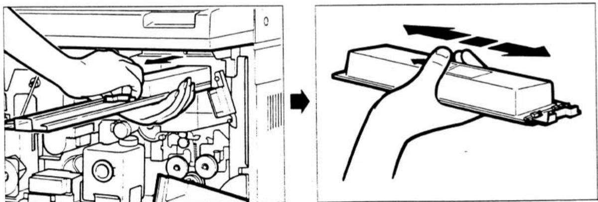 TOSHIBA TF561 - VERVANGEN VAN DE TONERPATROON - 2
