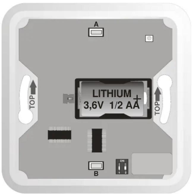 LITHIUM 3,6V 1/2 AA A TOP B ON 1 2 TOP
