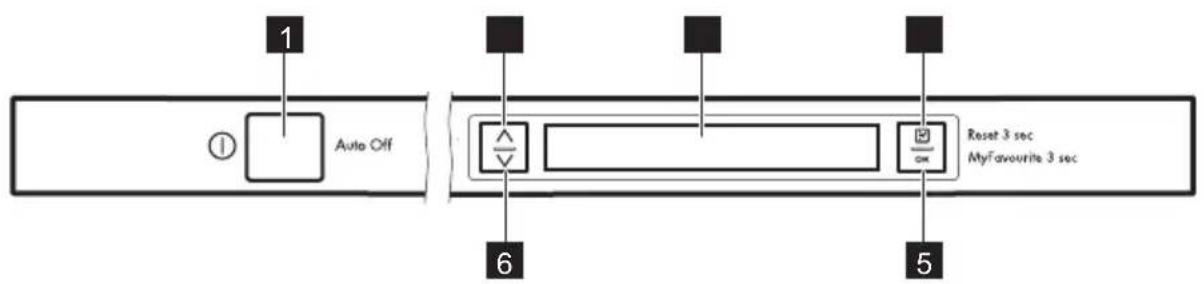 ELECTROLUX ESL8820RA - KÄYTTÖPANEELI - 1